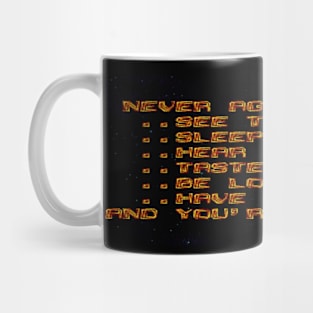 Leavin' Teramis Game Over Screen Mug